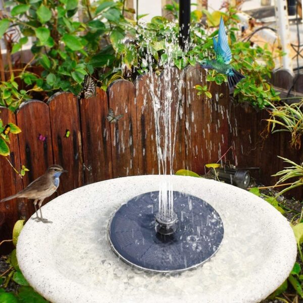 Bird bath fountain