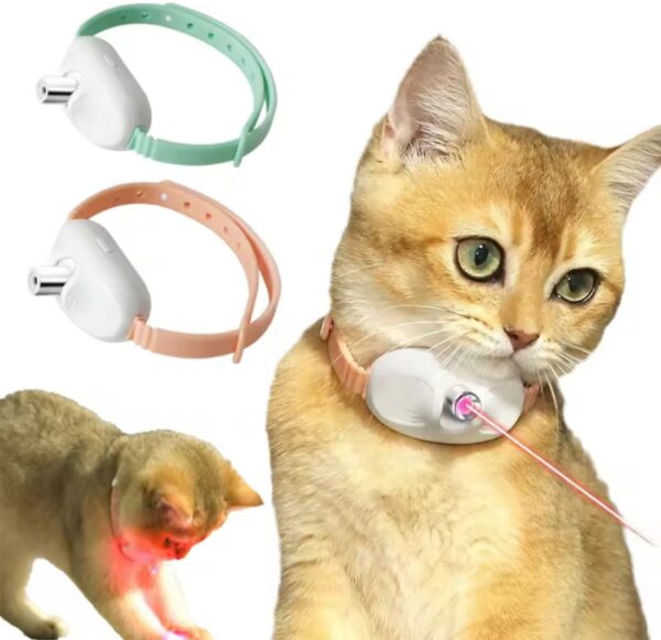 Lasere light cat collar