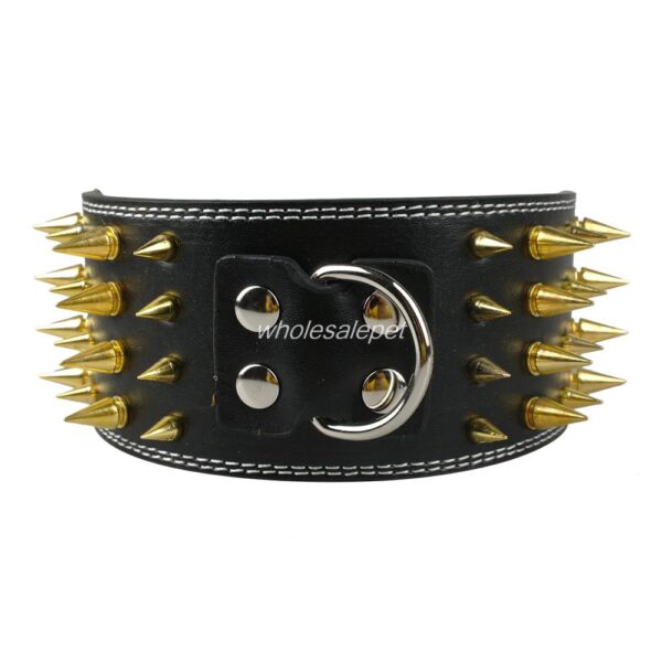 3 inch wide dog collars