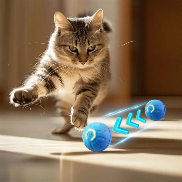 Smart Interactive Dog Toy Ball – Moving & Bouncing Pet Toy for Puppies & Cat - Image 2