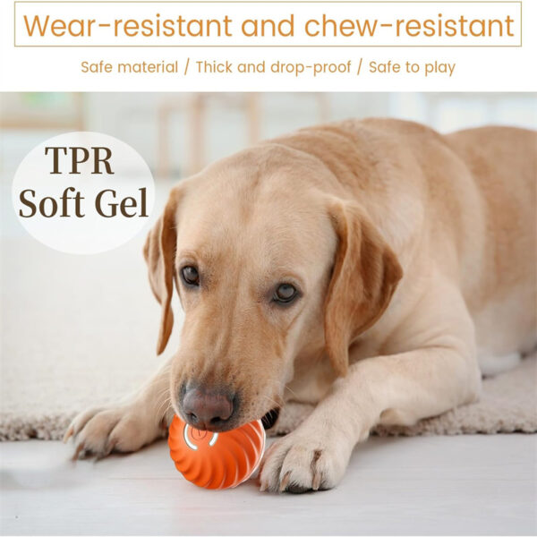 Smart Interactive Dog Toy Ball – Moving & Bouncing Pet Toy for Puppies & Cat - Image 4
