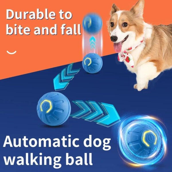 Smart Interactive Dog Toy Ball – Moving & Bouncing Pet Toy for Puppies & Cat - Image 5