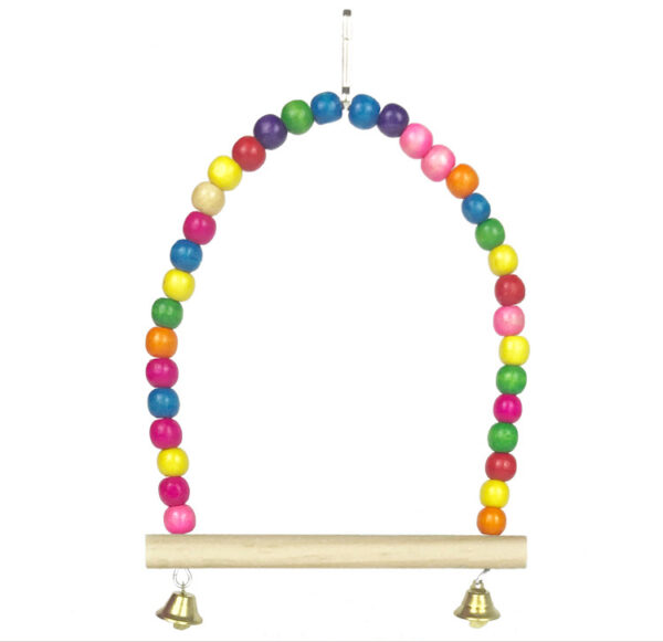 Parrot Toy Bird Supplies Colorful Swing Ladder - Image 5