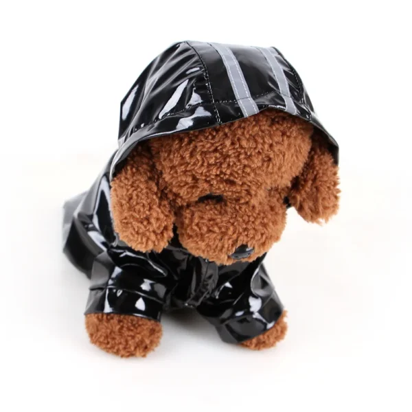Summer Outdoor Puppy Pet Rain Coat S-XL Hoody Waterproof Jackets PU Raincoat for Dogs Cats Apparel Clothes Wholesale - Image 14