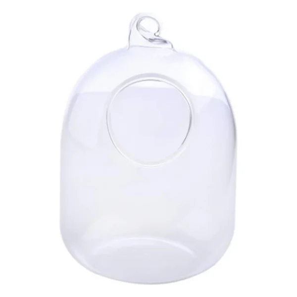 Bottle Aquarium Flower Plant Vase Suspended Transparent Hanging Glass Fish Flower Vase for Home Decoration - Image 2