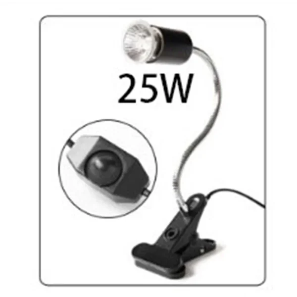 25/50/75W UVA+UVB Reptile Lamp Bulb Turtle Basking UV Light Bulbs Heating Lamp Amphibians Lizards Temperature Controller - Image 7