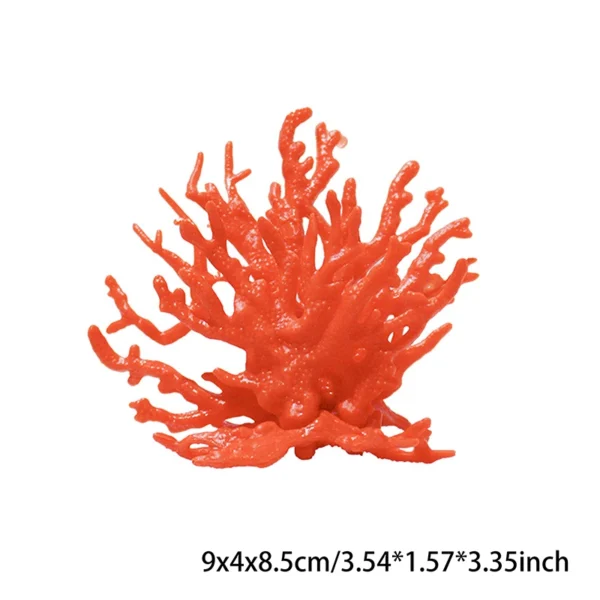 1PC Coralline Artificial Fish Tank Decorations Aquarium Artificial PVC Plants Coral Ornaments Aquarium Landscape Aquarium - Image 6