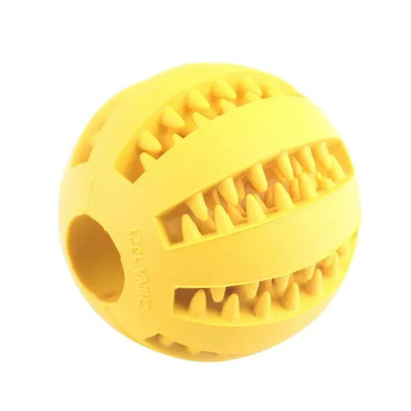 Dog Toy Ball, Nontoxic Bite Resistant Toy Ball for Pet Dogs Puppy Cat, Dog Pet Food Treat Feeder Chew Tooth Cleaning Ball - Image 11