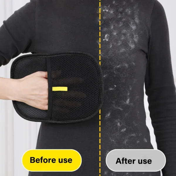Pet Grooming Gloves Static Dedusting Brush Pet Hair Remover Brush Removing Dog Cat Hair From Sofa Carpet Clothes Tool Supplies - Image 2