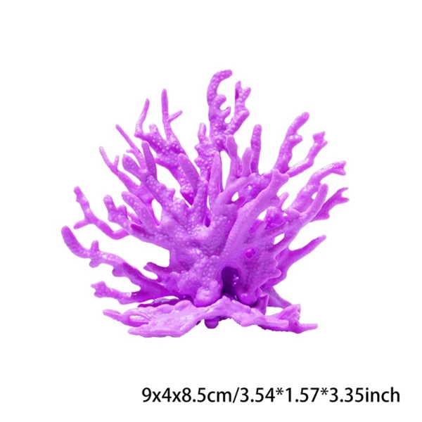 1PC Coralline Artificial Fish Tank Decorations Aquarium Artificial PVC Plants Coral Ornaments Aquarium Landscape Aquarium - Image 10