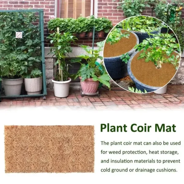 Reptile Carpet Natural Coconut Fiber Coir Tortoise Mat For Pet Terrarium Liner Reptile Supplie Lizard Snake Gardening Pot Carpet - Image 3
