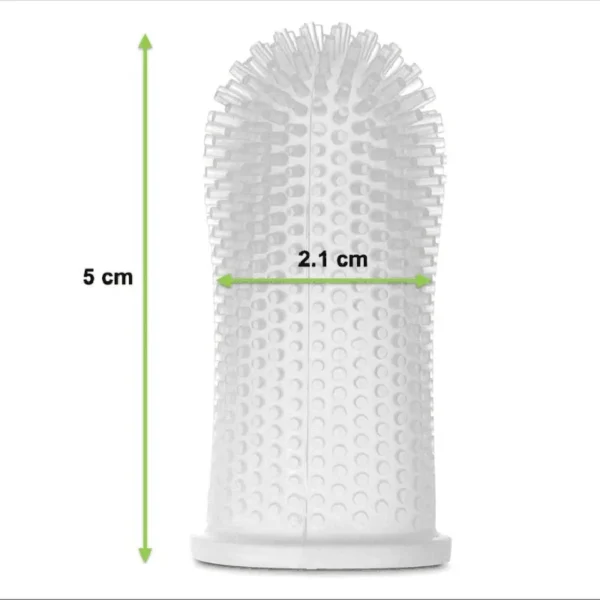 Dog Super Soft Pet Finger Toothbrush Teeth Cleaning Bad Breath Care Nontoxic Silicone Tooth Brush Tool Dog Cat Cleaning Supplies - Image 4