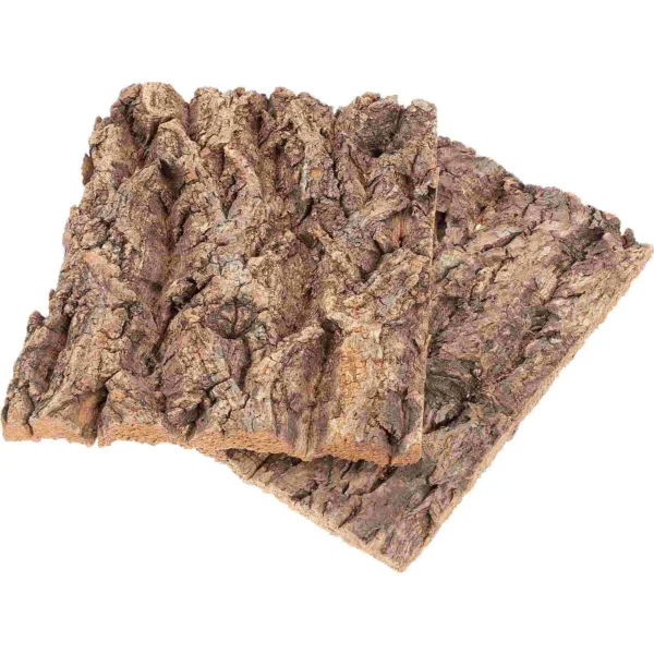 1/2/5PCS Terrarium Tree Bark Decor Turtle Snake Hide Tree Bark Lizard Climbing Tree Bark Reptile Tank Decor - Image 2