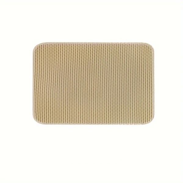 1Pc Large Size Cat Litter Mat-Advanced Honeycomb Double Layer Design,Urine Waterproof,Easy Cleaning,Scatter Control,Stay Clean - Image 9