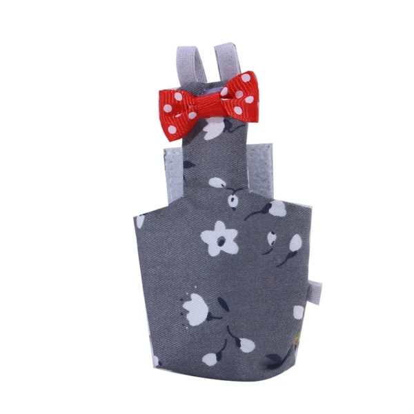 Parrot Diaper with Bowtie Cute Colorful Fruit Floral Cockatiel Pigeons Small Medium Large Pet Birds Flight Suit Clothes Washable - Image 8