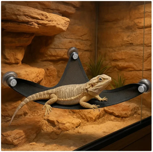 New Model Lizard Hammock Reptiles Mesh Breathable Hammock Climbing Pet Summer Cool Hammock Little Favored One Hammock