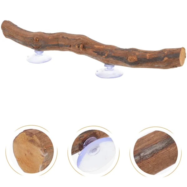 Bearded Dragon Accessory Wooden Tree Branch Reptile Tree Branch Lizard Reptile Toy DIY Craft Party Decoration - Image 3