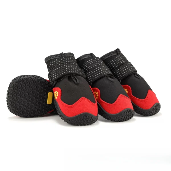 4Pc/set Dog Shoes for Large Size Dogs, Waterproof Medium Large Dog Boots, for Hot Pavement Winter Snow Hiking Breathable Elastic - Image 7