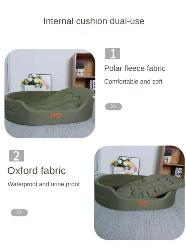 Dog Cushions Pet Bed Sofa Beds Large Dogs Fluffy Medium Blanket Pets Accessories Bad Mat Products Puppy Supplies Cats Small Big - Image 5