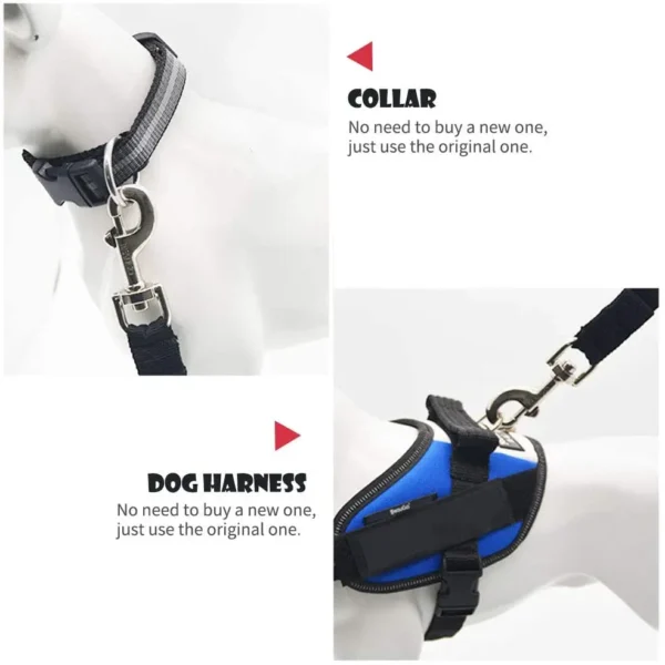 Adjustable Pet Cat Dog Car Seat  Belt Pet Seat Vehicle Dog Harness Lead Clip Safety Lever Traction Dog Collars Dog Accessoires - Image 4