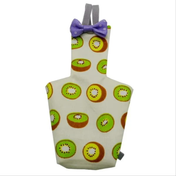 Parrot Diaper with Bowtie Cute Colorful Fruit Floral Cockatiel Pigeons Small Medium Large Pet Birds Flight Suit Clothes Washable - Image 10