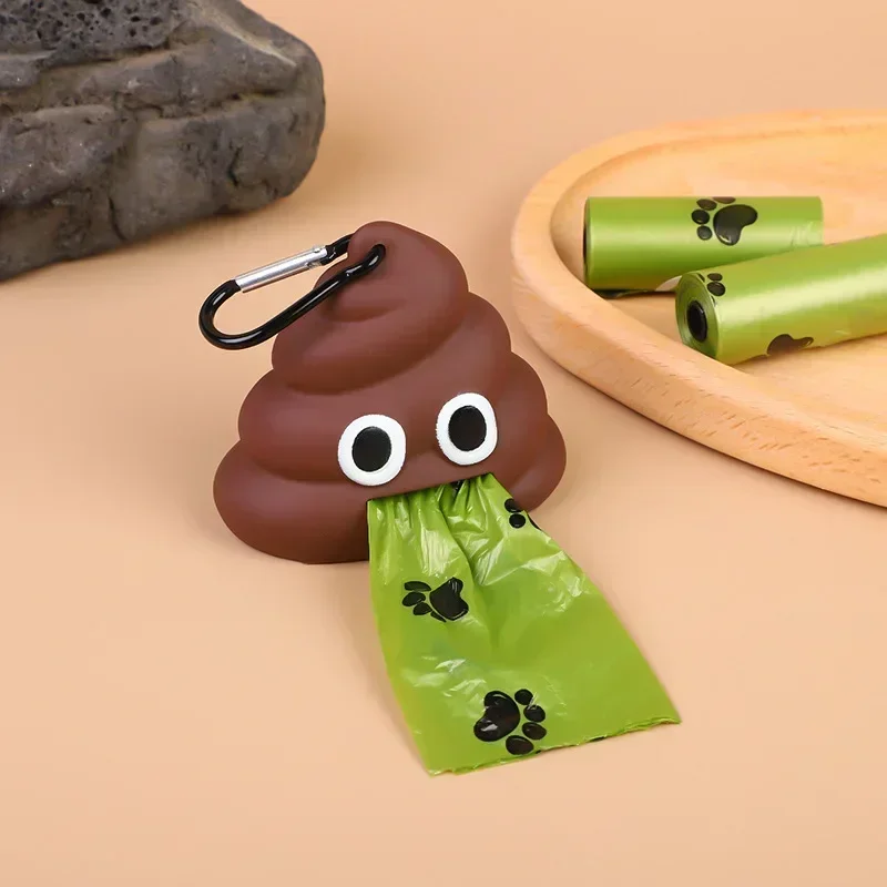 Pet Supplies – Garbage Bag Dispenser. Portable Degradable Dog Toilet Bag and Stool Storage Box for Cats and Dogs to Go Out