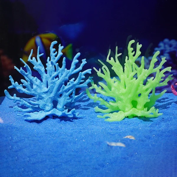 1PC Coralline Artificial Fish Tank Decorations Aquarium Artificial PVC Plants Coral Ornaments Aquarium Landscape Aquarium - Image 2