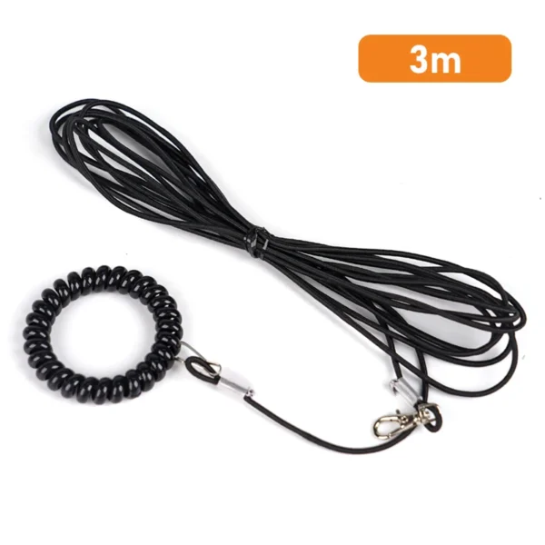 Pet Bird Outdoor Training Harness Rope Bird foot Chain Parrot Anti-flying Traction Straps Bird Feet Bracelet Alloy Foot Ring - Image 12