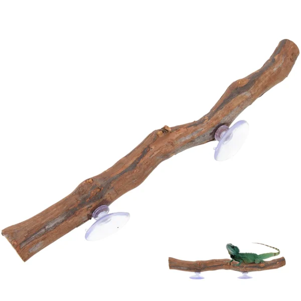 Bearded Dragon Accessory Wooden Tree Branch Reptile Tree Branch Lizard Reptile Toy DIY Craft Party Decoration - Image 7
