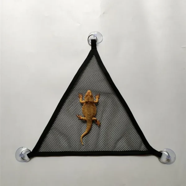 1pc Bearded Dragon Hammock Lizard Lounger Ladder Hanging Bed Accessories Reptile Habitat Terrarium Decoration - Image 2