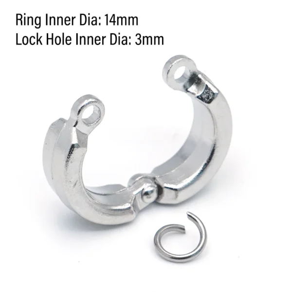 Parrot Leg Ring Stainless Steel Bird Ankle Foot Chain Ring Anti Bite Wire Rope Outdoor Flying Training Accessories Pigeon Supply - Image 8