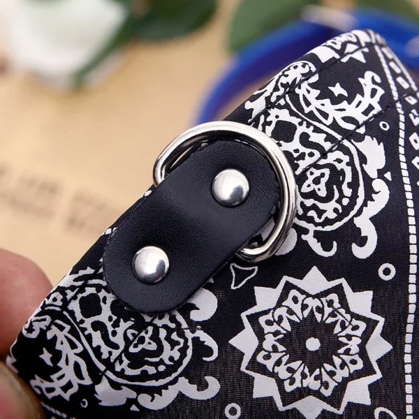PU Cat Dog Collar with Scarf for Small Medium Dogs Chihuahua Corgi Puppy Adjustable Collars Pet Supplies accesorios para perros - Image 5