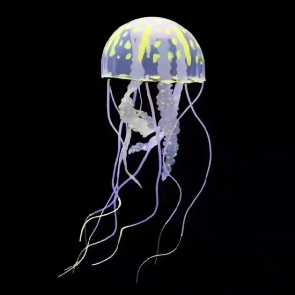 Artificial Vivid Jellyfish Silicone Fish Tank Decor Aquarium Decoration Ornament Silicone Material Odorless Aquatic Landscape - Image 8