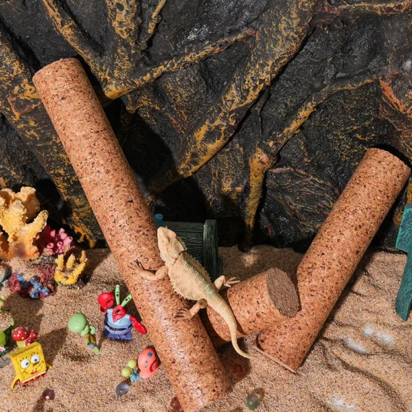 Cork Lizard Climbing Pole Cork Stick Pet Climbing Stick Pet Sports Climbing Stick Natural Cork Eco-friendly Climbing Pole - Image 6