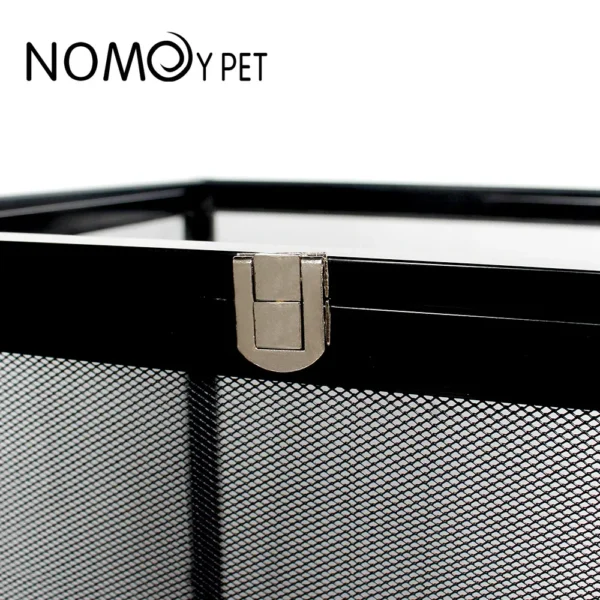Detachable Reptile Terrarium Habitat Tank Aluminium Air Screen Cage Reptiles Cage with Cover Rainforest Habitat Lizard Chameleon - Image 6