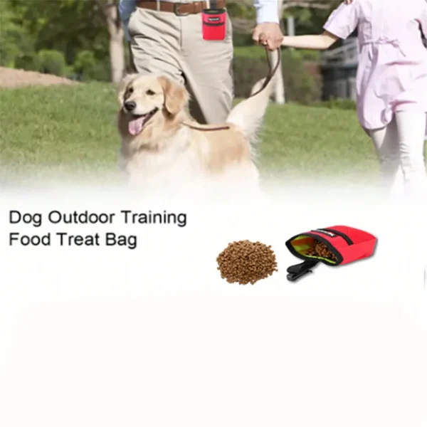 Pet Dog Puppy Training Treat Snack Bait Pet Feed Pocket Pouch Obedience Agility Pouch Food Bag Pocket Snack Reward Waist Bag - Image 3