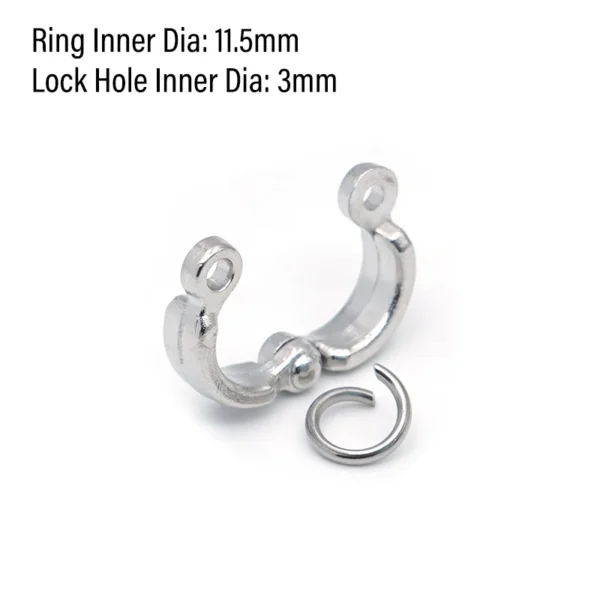 Parrot Leg Ring Stainless Steel Bird Ankle Foot Chain Ring Anti Bite Wire Rope Outdoor Flying Training Accessories Pigeon Supply - Image 7