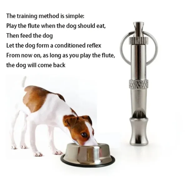 Dog Training Whistle Stop Barking Device Ultrasonic Training Flute Silent Whistle Control Tool Puppy Train Keychain Pet Supplies - Image 4