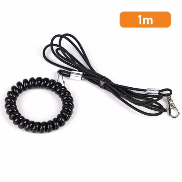 Pet Bird Outdoor Training Harness Rope Bird foot Chain Parrot Anti-flying Traction Straps Bird Feet Bracelet Alloy Foot Ring - Image 10