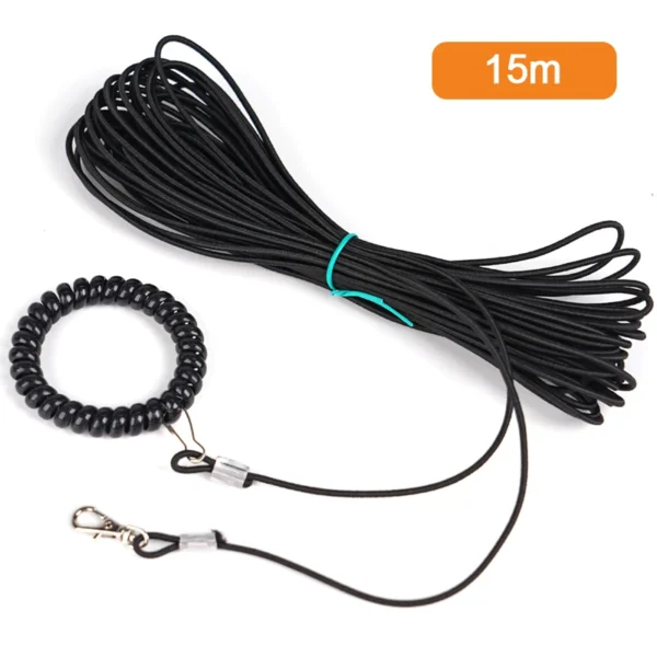Pet Bird Outdoor Training Harness Rope Bird foot Chain Parrot Anti-flying Traction Straps Bird Feet Bracelet Alloy Foot Ring - Image 9