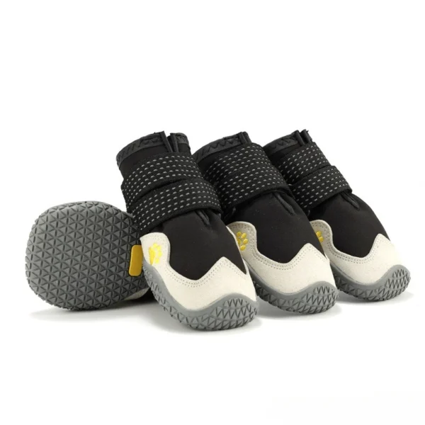 4Pc/set Dog Shoes for Large Size Dogs, Waterproof Medium Large Dog Boots, for Hot Pavement Winter Snow Hiking Breathable Elastic - Image 8
