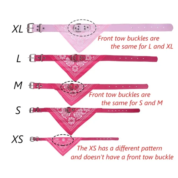 PU Cat Dog Collar with Scarf for Small Medium Dogs Chihuahua Corgi Puppy Adjustable Collars Pet Supplies accesorios para perros - Image 6