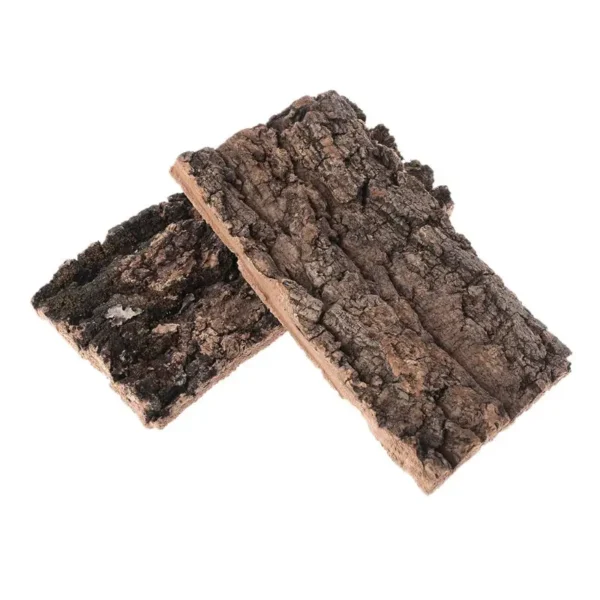 Natural Cork Bark Flat Reptile Terrarium Water Tank Habitat Background Decoration for Pet Lizard Spider Hide Climbing Tree Bark - Image 6