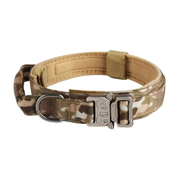 Pet Products Outdoor Tactical Dog Collar Metal Buckle Breathability Nylon Collar Medium and Large Dog Training Neck Collar Dog - Image 7