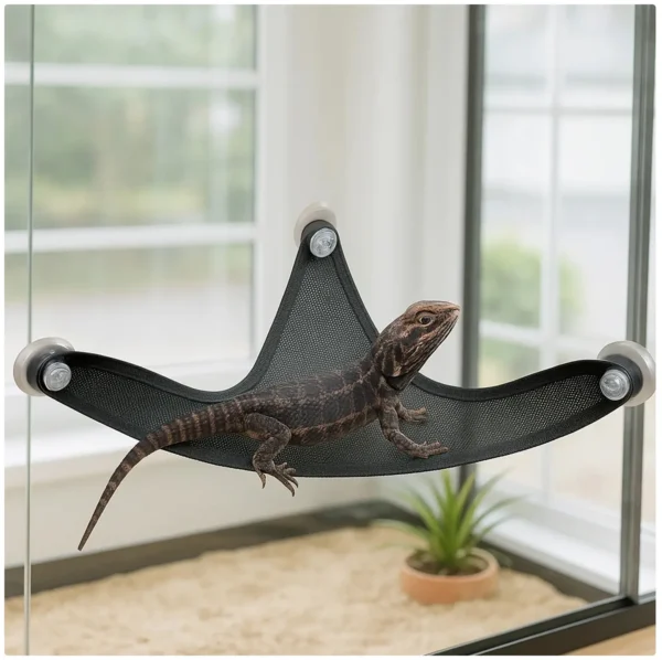 New Model Lizard Hammock Reptiles Mesh Breathable Hammock Climbing Pet Summer Cool Hammock Little Favored One Hammock - Image 3