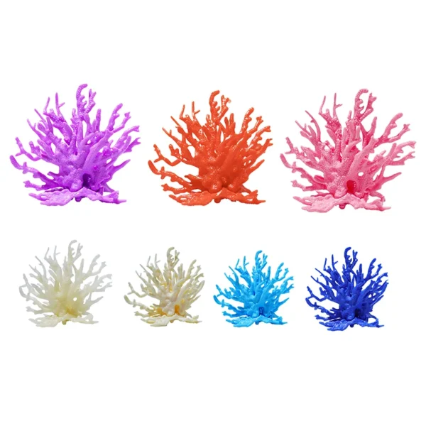 1PC Coralline Artificial Fish Tank Decorations Aquarium Artificial PVC Plants Coral Ornaments Aquarium Landscape Aquarium - Image 5