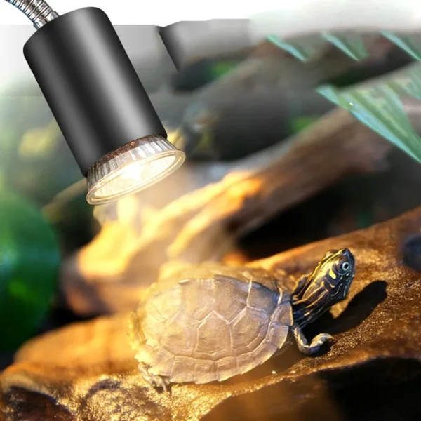 25/50/75W UVA+UVB Reptile Lamp Bulb Turtle Basking UV Light Bulbs Heating Lamp Amphibians Lizards Temperature Controller - Image 2