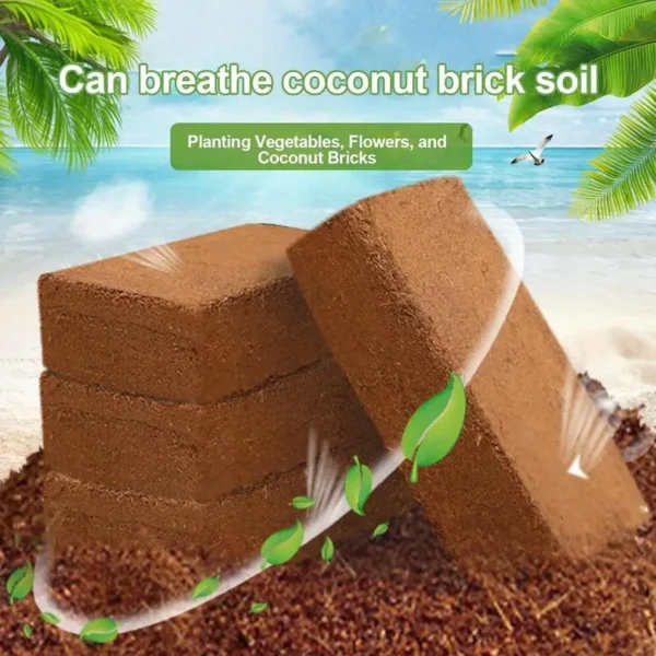 Planting Coco Nutrient Soil Substrate Coconut Coir Bricks Coir Pith Growing Media Coco Husk for Garden Flowers Plants