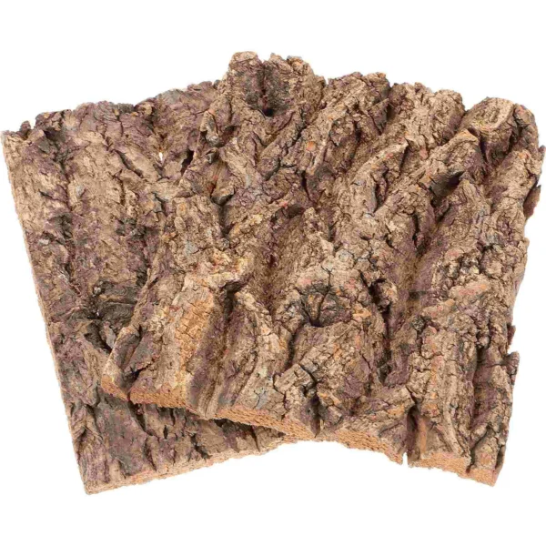 1/2/5PCS Terrarium Tree Bark Decor Turtle Snake Hide Tree Bark Lizard Climbing Tree Bark Reptile Tank Decor