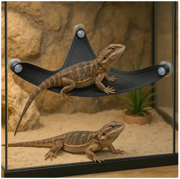 New Model Lizard Hammock Reptiles Mesh Breathable Hammock Climbing Pet Summer Cool Hammock Little Favored One Hammock - Image 4